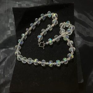 Elegant Crystal Beaded Necklace